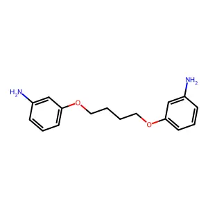 3-[4-(3-Aminophenoxy)butoxy]aniline structure