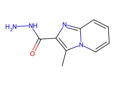 3-Methylimidazo[1,2-a]pyridine-2-carbohydrazide structure