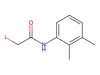 N-(2,3-Dimethylphenyl)-2-iodoacetamide structure