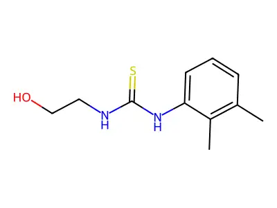 1-(2,3-Dimethylphenyl)-3-(2-hydroxyethyl)thiourea structure