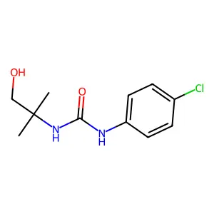 1-(4-Chlorophenyl)-3-(1-hydroxy-2-methylpropan-2-yl)urea structure