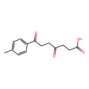 4,7-Dioxo-7-p-tolyl-heptanoic acid structure
