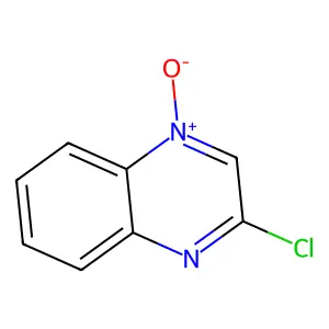 Quinoxaline, 2-chloro-, 4-oxide structure