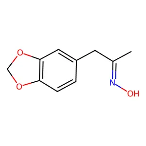 3,4-Methylenedioxybenzyl methyl ketoximine structure