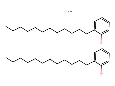 Phenol, dodecyl-, calcium salt (2:1) structure