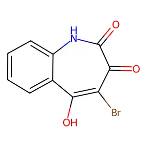 4-Bromo-3-hydroxy-1H-1-benzazepine-2,5-dione structure