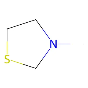 Thiazolidine, 3-methyl- structure