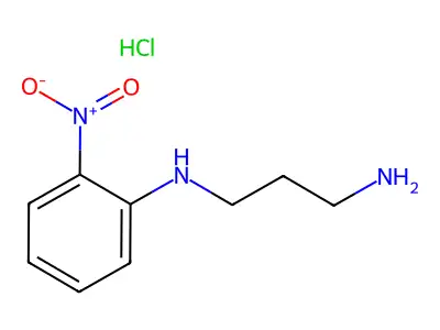 N-(3-Aminopropyl)-2-nitrobenzenamine structure
