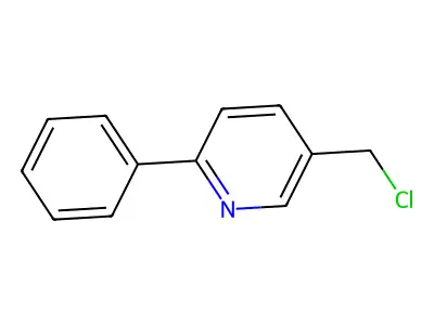 5-(Chloromethyl)-2-phenylpyridine structure