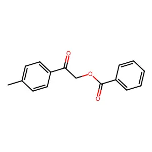 2-(4-Methylphenyl)-2-oxoethyl benzoate structure