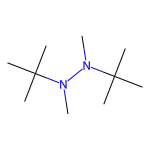 Hydrazine, 1,2-di-tert-butyl 1,2-dimethyl- structure
