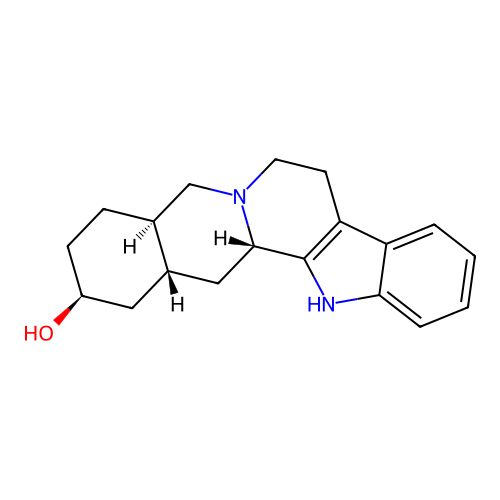17alpha-Yohimbol structure