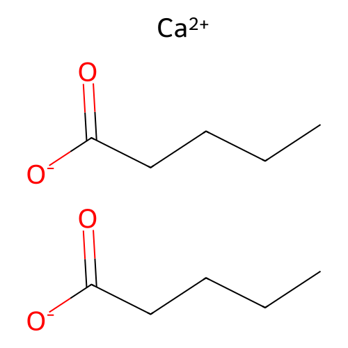 Calcium divalerate structure