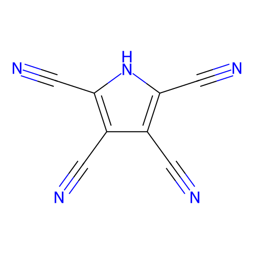 1H-Pyrrole-2,3,4,5-tetracarbonitrile structure