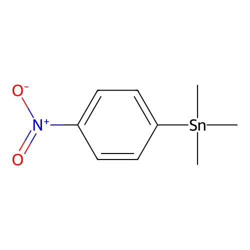 Stannane, trimethyl(4-nitrophenyl)- structure