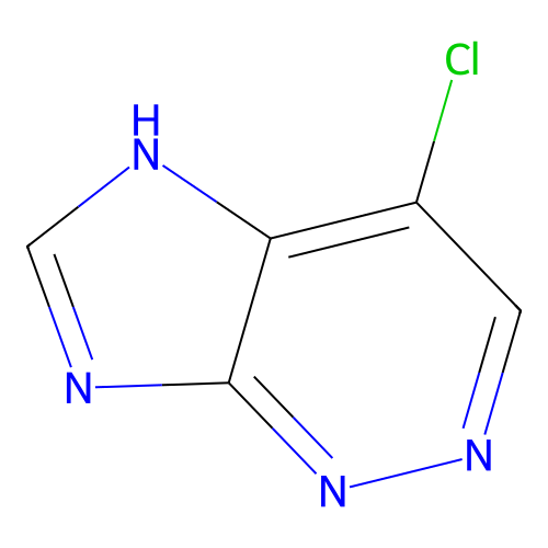 4-Chloro-7H-imidazo[4,5-c]pyridazine structure