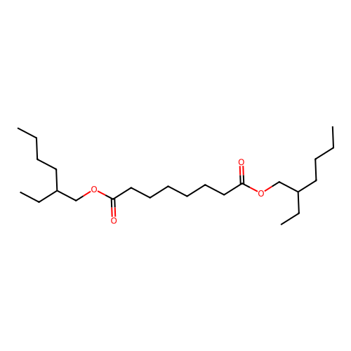 Bis(2-ethylhexyl) Suberate structure