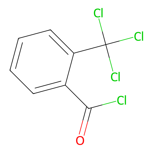 2-(Trichloromethyl)benzoyl chloride structure