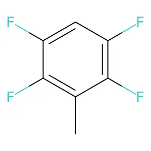 2,3,5,6-Tetrafluorotoluene structure