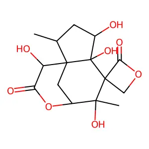日本莽草素 structure