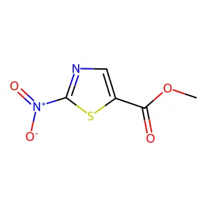 Methyl 2-nitro-1,3-thiazole-5-carboxylate structure