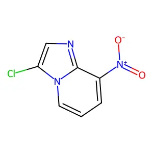 3-Chloro-8-nitroimidazo(1,2-a)pyridine structure