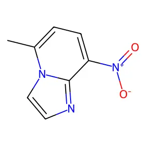 5-Methyl-8-nitroimidazo[1,2-a]pyridine structure