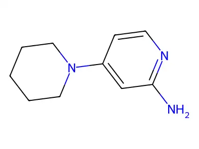 4-(Piperidin-1-yl)pyridin-2-amine structure