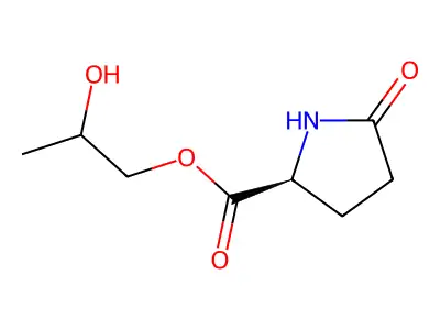 2-Hydroxypropyl 5-oxo-L-prolinate structure