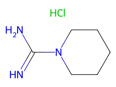Piperidine-1-carboxamidine structure