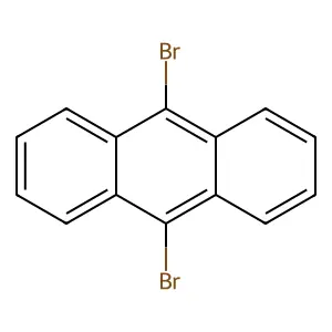 9,10-二溴蒽 structure