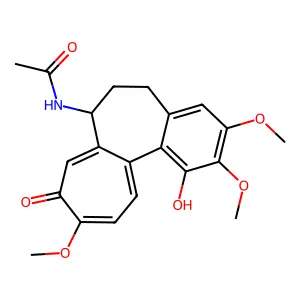 Colchicine, 1-demethyl- structure