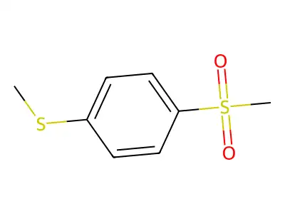 1-Methanesulfonyl-4-methylsulfanyl-benzene structure