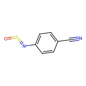 4-(亚磺酰氨基)苯甲腈 structure