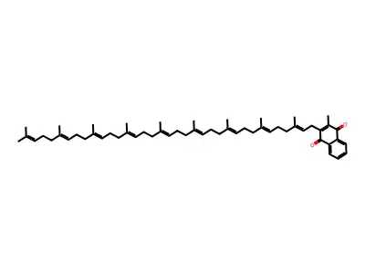 Menaquinone 9 structure