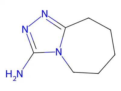 6,7,8,9-tetrahydro-5H-[1,2,4]triazolo[4,3-a]azepin-3-amine structure