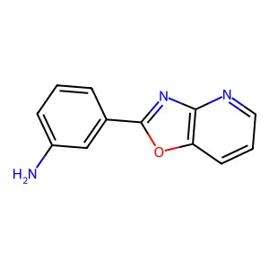 3-(Oxazolo[4,5-b]pyridin-2-yl)aniline structure
