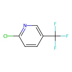 2-Chloro-5-(trifluoromethyl)pyridine structure