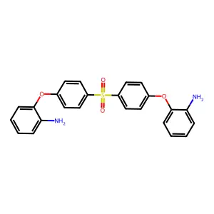 Benzenamine, 2,2'-[sulfonylbis(4,1-phenyleneoxy)]bis- structure
