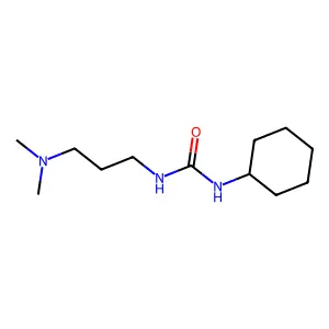 1-Cyclohexyl-3-[3-(dimethylamino)propyl]urea structure