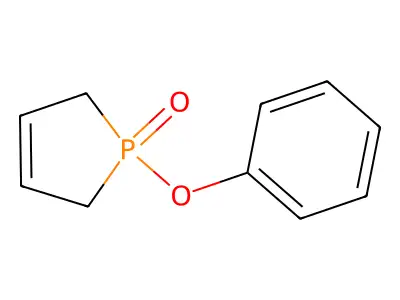 1-Phenoxy-3-phospholine-1-oxide structure