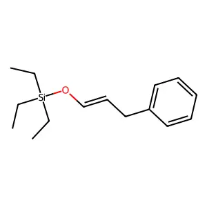 Silane, triethyl[[(1Z)-3-phenyl-1-propenyl]oxy]- structure