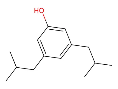 Diisobutylphenol structure