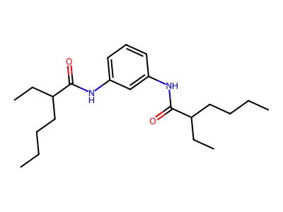 2-ethyl-N-[3-(2-ethylhexanoylamino)phenyl]hexanamide structure
