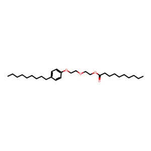 Decanoic acid, 2-[2-(nonylphenoxy)ethoxy]ethyl ester structure