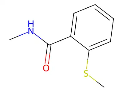 N-Methyl-2-(methylthio)benzamide structure