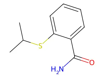 2-(Propan-2-ylsulfanyl)benzamide structure