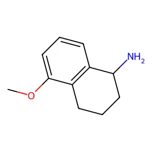 5-甲氧基-1,2,3,4-四氢萘-1-胺 structure