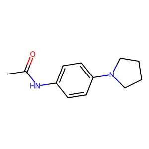N-(4-(Pyrrolidin-1-yl)phenyl)acetamide structure