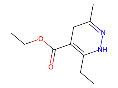 Ethyl 3-ethyl-6-methyl-2,5-dihydropyridazine-4-carboxylate structure